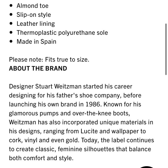 Stuart weitzman gabby chain trimmed suede flats - Picture 2 of 8